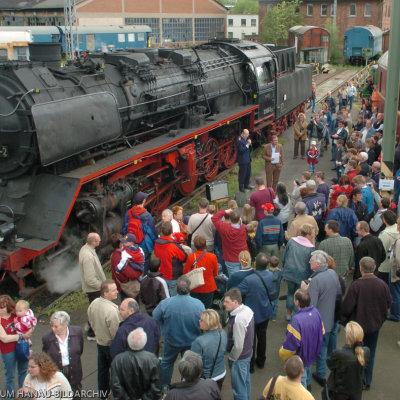 Museumseisenbahn Lokschuppenfest Stadt